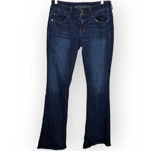 American Eagle Women's Low Rise Artist Flare Jeans size 4